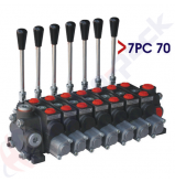 product 70 Liter Sektionales Regelventil, 7PC70 , 7 Spulen , G 1/2" , open center Spule thumb