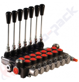 product 40 Liter Monoblock Regelventill, 7P40 , sieben Spulen , G 3/8" , open center Spule thumb