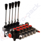 product 80 Liter Monoblock Regelventil, 5P80 , f&uuml;nf Spulen , G 1/2" , open center Spule thumb