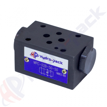 product NG6 (CETOP 3) Modular Entsperrbare R&uuml;ckschagventil, MPC 02 A , 60 L/min, A port image thumb