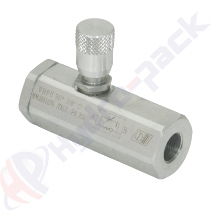 product Drosselr&uuml;ckschlagventil, VRFU 90 C , 45 L/min, G 1/2" image thumb