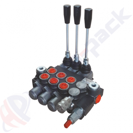 product 40 литра Моноблок управляващ клапан, 3PF40 , три макари , G 3/8" , open center макара , 3PF40 A1A1A1 GKZ1 image thumb