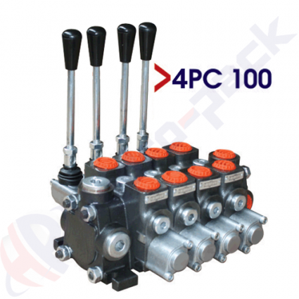 product 100 литра Секционен контролен клапан, 4PC100 , четири намотки , G 3/4" , отворена централна намотка image thumb